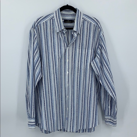 Bugatchi Other - 🌟 EUC Bugatchi Uomo “What’s Poppin” Dress Shirt